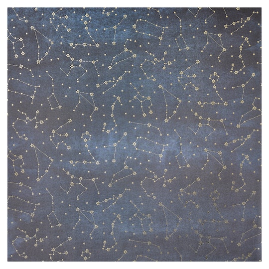 Foil Constellation Paper by Recollections™, 12" x 12"